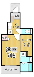 グランフローラの間取り