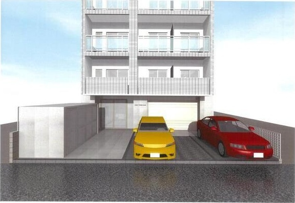 クレストタワー栄の駐車場