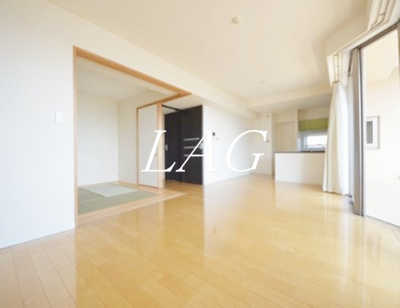 【居間・リビング】 | ライオンズステージ立川ラフィナタワー | 洋室のお部屋です。