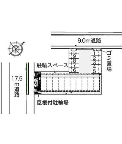 レオパレス富の区画図