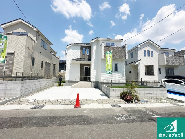 ●生駒市萩の台　新築一戸建ての外観|安心の10年保証！外観を美しく保ち、雨水で汚れを落とします！気になることがありましたら、お気軽にお問い合わせください！