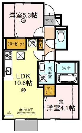リコルド住吉の間取り