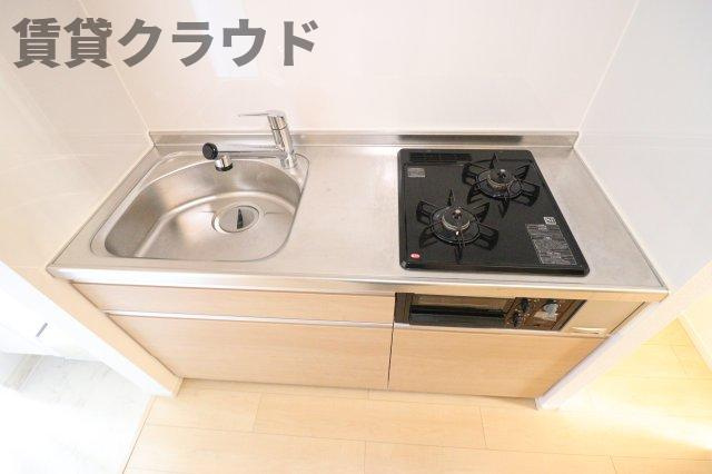 グレイス　ハーモニーのキッチン|コンパクトなキッチンで掃除もラクラク