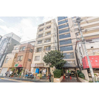 【外観】 | 中野中央ハイツ | 鉄骨鉄筋コンクリート造のがっちりとした建物。