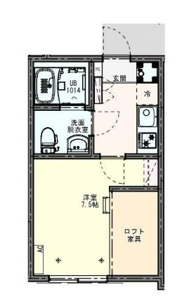 KLEIS北上尾Ⅳの間取り