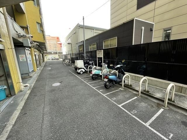 東京ベイビュウの駐車場