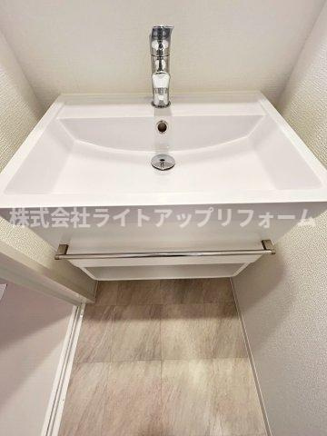 セレニテ神戸ミラクノールの洗面所