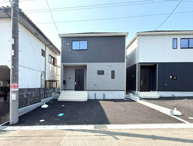 新築戸建　沼津市高尾台第6　全４棟　４号棟の外観|いつでも内覧できます♪お気軽にお問合せください。