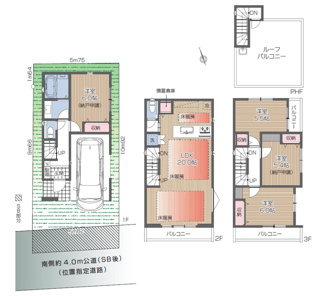 【間取り】 | 豊島区上池袋3丁目　新築戸建　11980万円