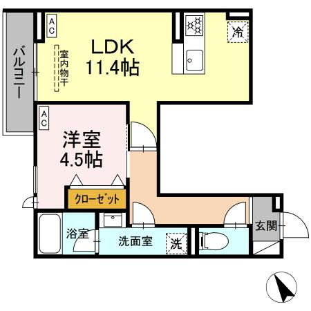 【間取り】 | セレスティア桜上水