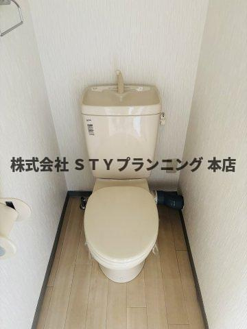 仲介手数料0円！コーポ晃曜のトイレ