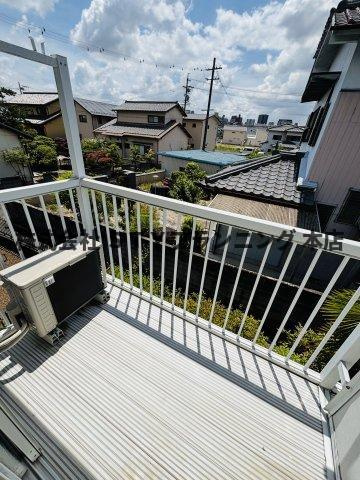 仲介手数料0円！コーポ晃曜のバルコニー