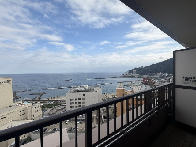 熱海シティヴィラ咲見町のバルコニー