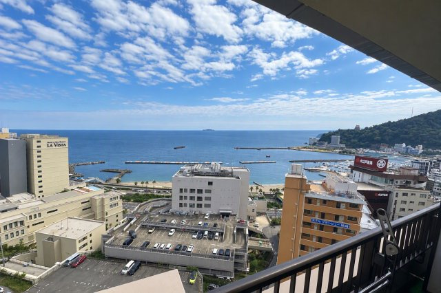 熱海シティヴィラ咲見町の展望|海を一望します。