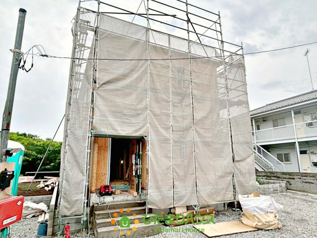古河市中田第6　新築一戸建て　02　クレイドルガーデンの外観|2026/06/9　撮影