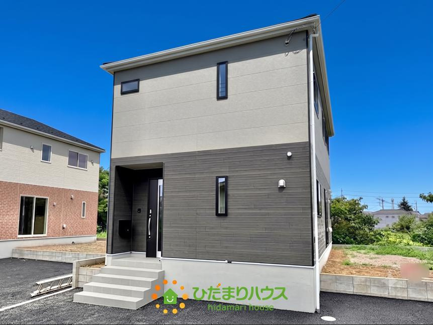 古河市中田第6　新築一戸建て　02　クレイドルガーデンの外観|2026/08/04　撮影