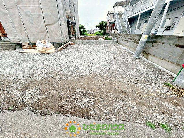 古河市中田第6　新築一戸建て　02　クレイドルガーデンの駐車場|2026/06/9　撮影