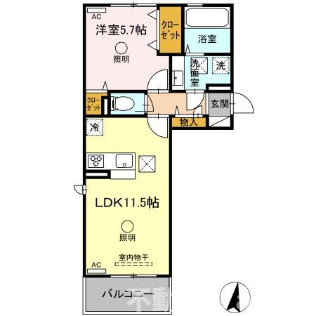 モルトグラッソの間取り