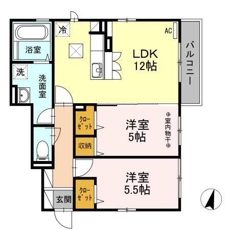 ibisの間取り