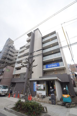 大阪市城東区新喜多１丁目の賃貸マンションの外観