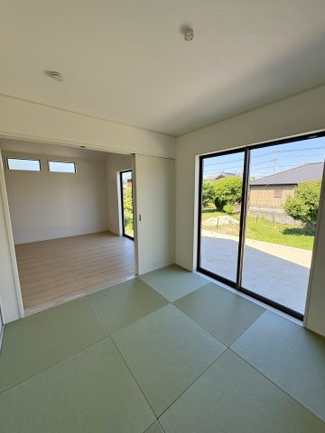 柳川市間 第2 1号棟の和室|和を感じる部屋。来客用の部屋等に利用できます
