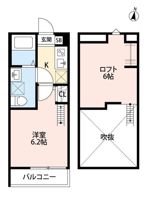 さいたま市中央区下落合６丁目のアパート