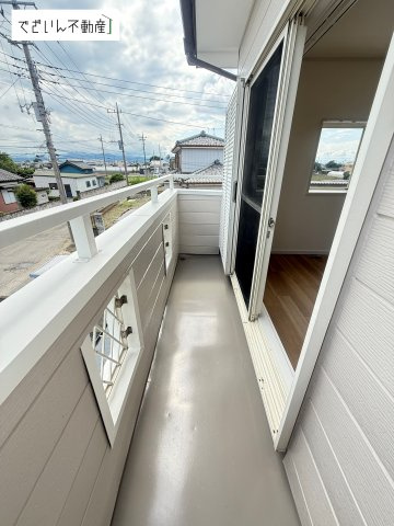 【バルコニー】 | 上里町嘉美　中古住宅   | 現地(2026年6月撮影)