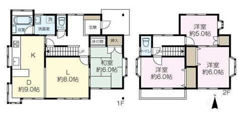 【間取り】 | 上里町嘉美　中古住宅  