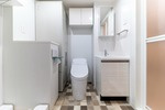 COCOCUBE北千住の洗面所