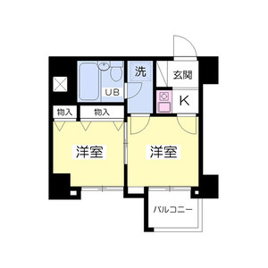 ネオアージュ神戸元町の間取り