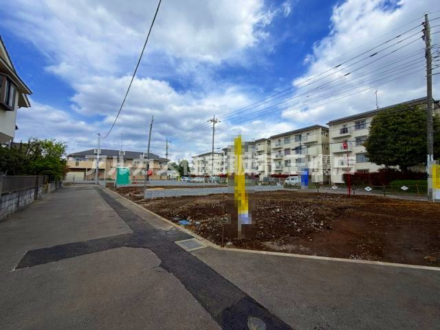 京王線 西調布駅 17分 新築戸建 調布市富士見町3丁目の前面道路含む現地写真