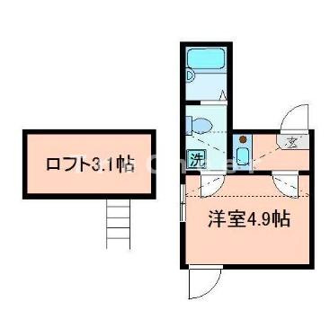 ラフィーネ上石神井の間取り