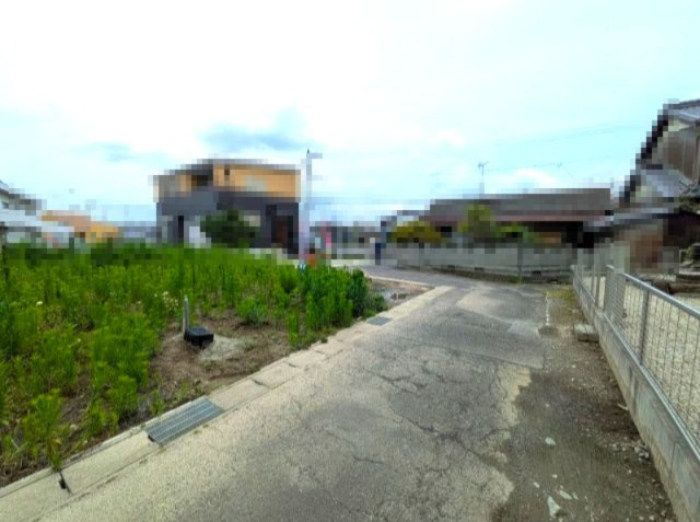 小牧市藤島町居屋敷　新築戸建の前面道路含む現地写真|前面道路含む現地写真です