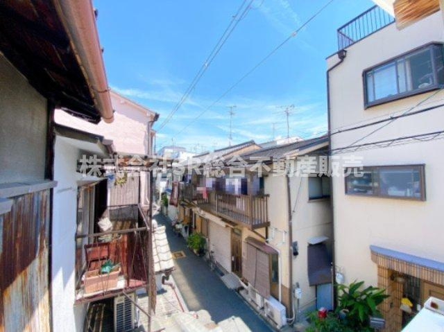 大蓮南4丁目中古テラスハウスの展望|閑静な住宅街です。