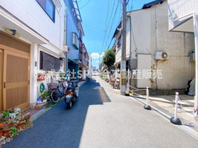 大蓮南4丁目中古テラスハウスの前面道路含む現地写真|前面道路含む現地写真です