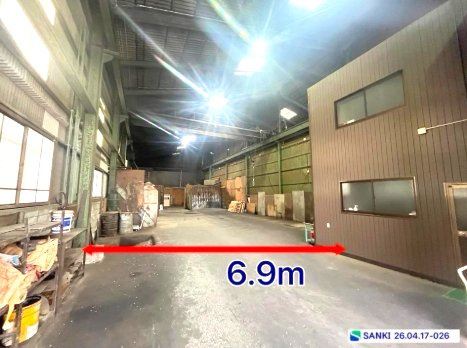 森河内西１丁目倉庫の内装