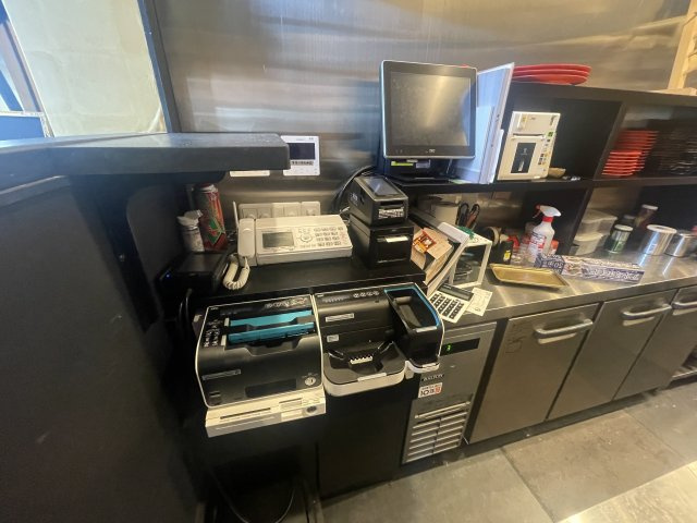 津山市小性町 ３階建 店舗の設備|レジ　※クレジット決済等もできます。