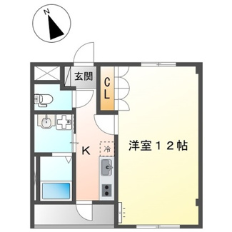 【間取り】 | エフォール | 1K