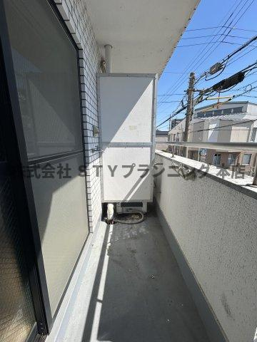 仲介手数料０円！ハートイン城北町のバルコニー