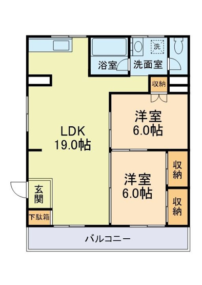 【間取り】 | インターコーポ御領