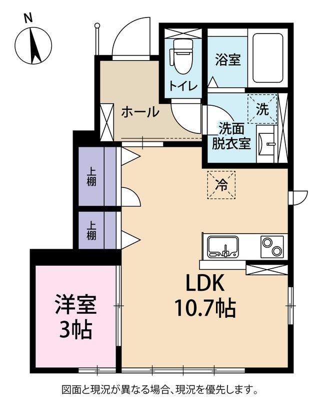 Forest伏見Bの間取り