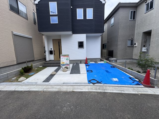 柏市西原５丁目新築戸建【西原小学校:徒歩2分】の駐車場|駐車スペース・並列2台駐車可