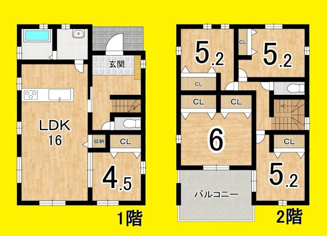 焼津市石津　3期／の間取り