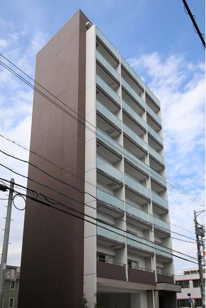 アレーヌコート新瑞橋の外観