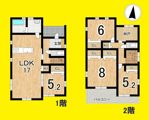 焼津市石津　3期／の間取り