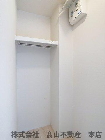 宗像市稲元４丁目のアパートの収納