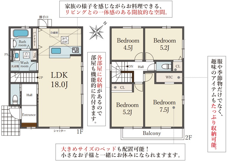 神戸市垂水区桃山台1丁目の間取り
