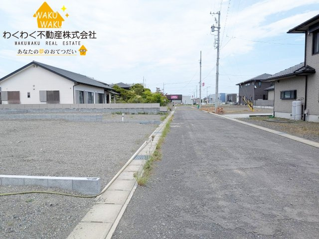 焼津市石津　3期／の前面道路含む現地写真|2026年7月下旬撮影