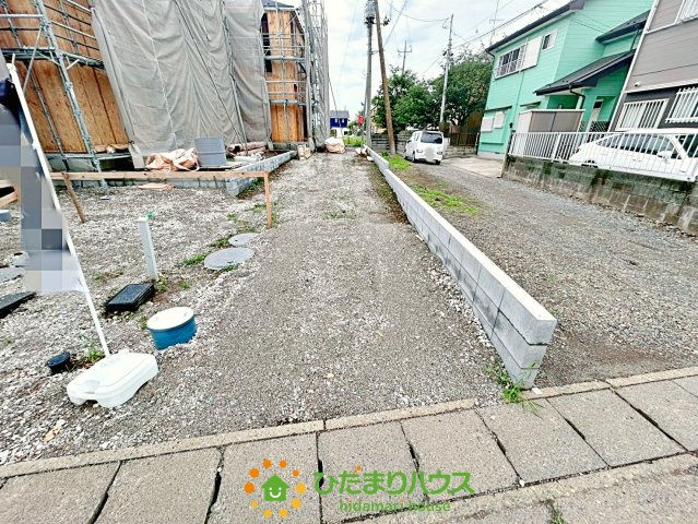 古河市大山第８　新築一戸建て　01　クレイドルガーデンの駐車場|2026/06/9　撮影
