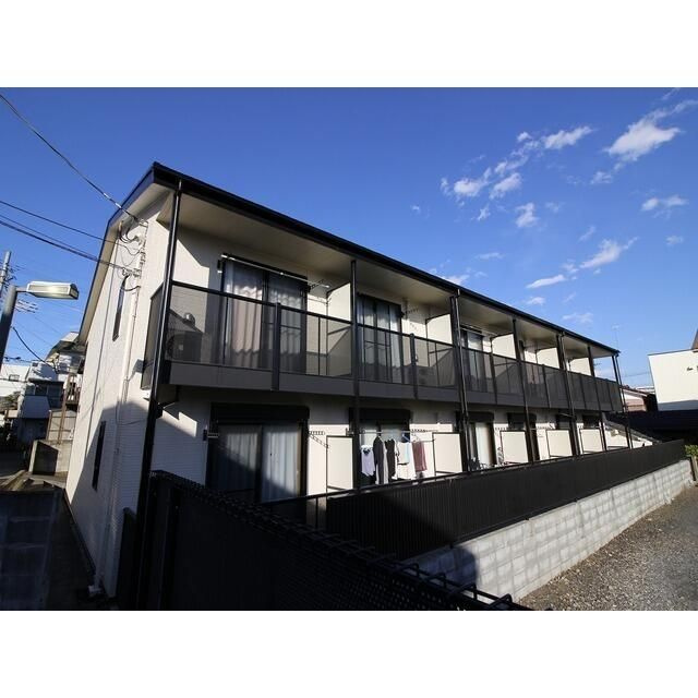 さいたま市北区日進町２丁目のアパートの外観